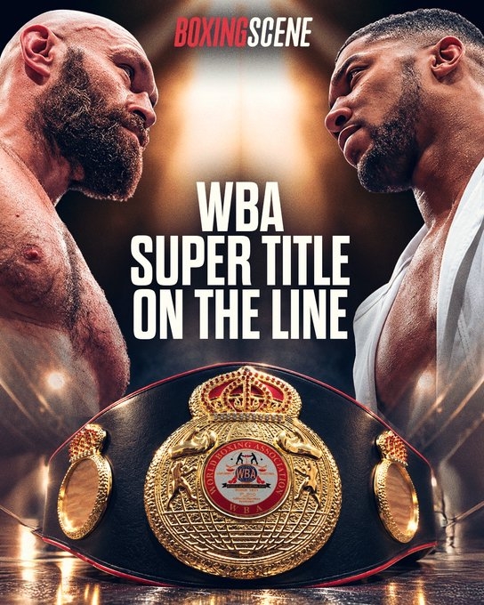 В бою Тайсона Фьюри и Энтони Джошуа будет разыгран титул WBA Super
