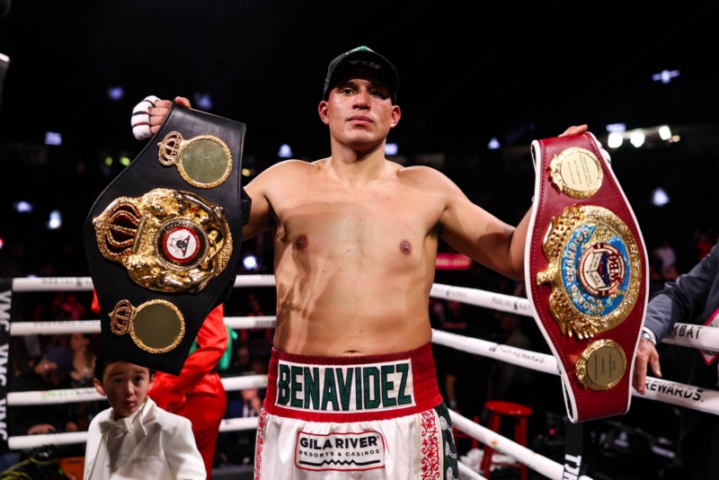 Дэвид Бенавидес освободил титул WBA в полутяжёлом весе